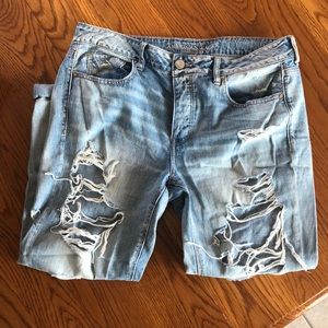 American eagle tomgirl jean EUC